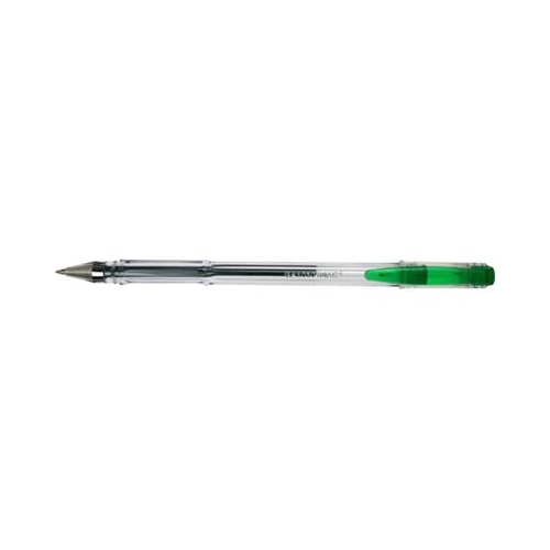 Długopis żelowy Titanum ZIELONY z zatyczką 100317-11216
