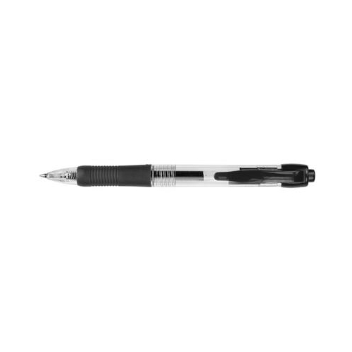 Długopis żelowy automat Titanum CZARNY 100337-11221
