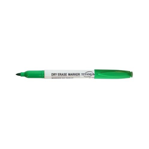 Marker Suchościeralny Titanum Zielony Cienki 71089-8535