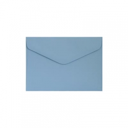 Koperta ozdobna C6 Gładki ciemny niebieski satyna -25352