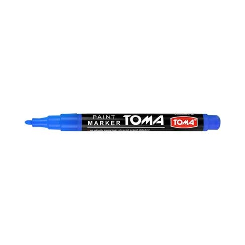 Marker olejowy TOMA TO-441 Cienki Niebieski 12szt.-11178
