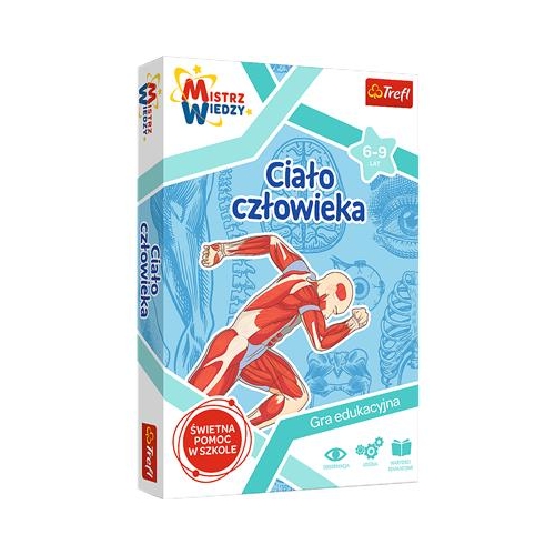 * Gra edukacyjna TREFL Mistrz Wiedzy Ciało człowie-22669