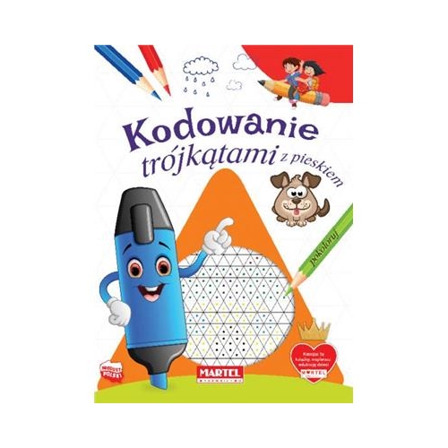 Kodowanie trójkątami z pieskiem Martel-24778