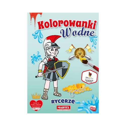 Kolorowanka wodna Rycerze Martel-24926