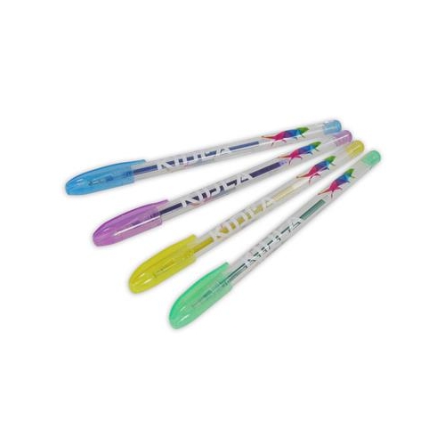 Długopisy żelowe Kidea 6szt Brokatowe zapachowe-26506