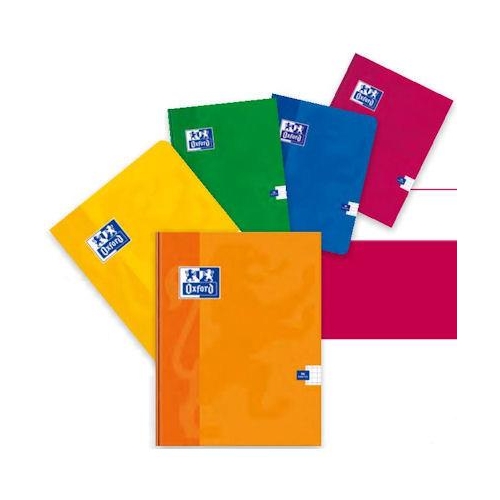 Brulion A4/96k Oxford SOFT Touch Kratka