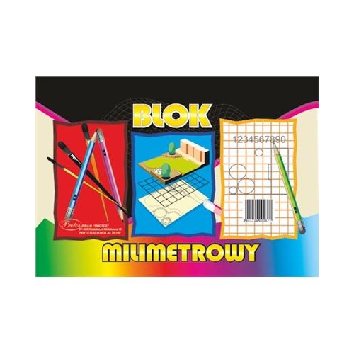 Blok milimetrowy A3 Protos 2228-10785