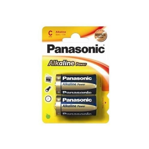 Bateria Panasonic Alkaline LR14 R14 2szt bliter-11063