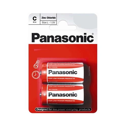 Bateria Panasonic R14 2szt blister