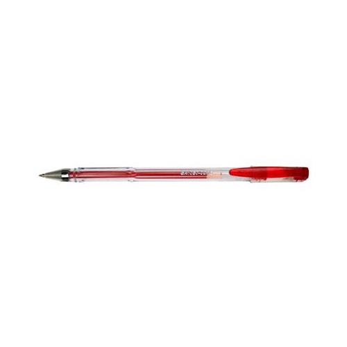 Długopis żelowy Titanum CZERWONY z zatyczką 100316-11212