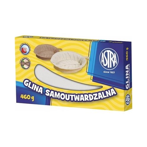 Glina samoutwardzalna Astra 460g Biała 76108-11225