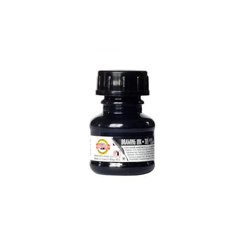 Tusz kreślarski Koh-I-Noor 20ml Czarny 1795-11247