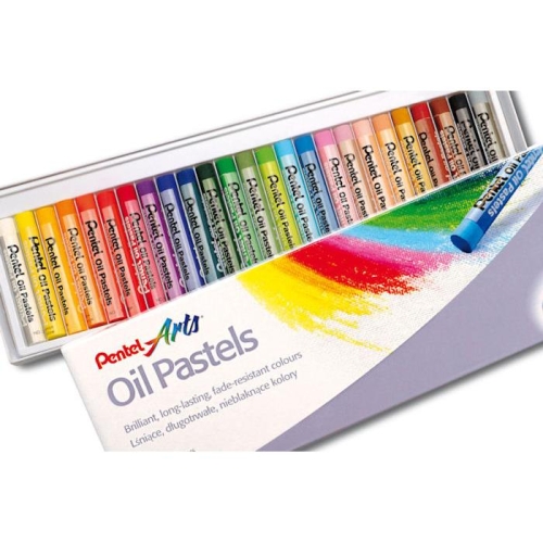 Pastele olejne Pentel 25 kolorów 317-12412