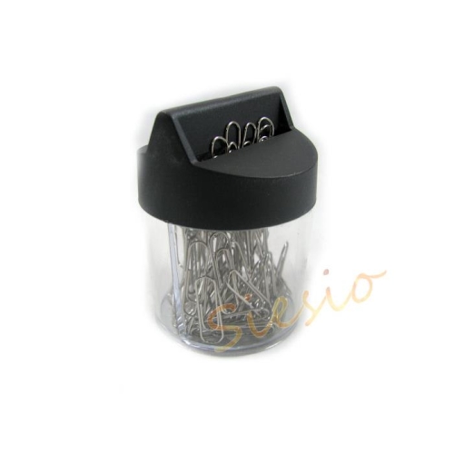 Spinacze 100szt 28mm w pudełku magnetycznym-12806