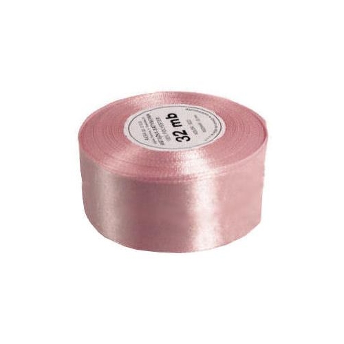 Wstążka satynowa 50mm 32m 8033 Blady róż-12935