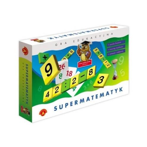 Gra edukacyjna Sowa Mądra Głowa Supermatematyk