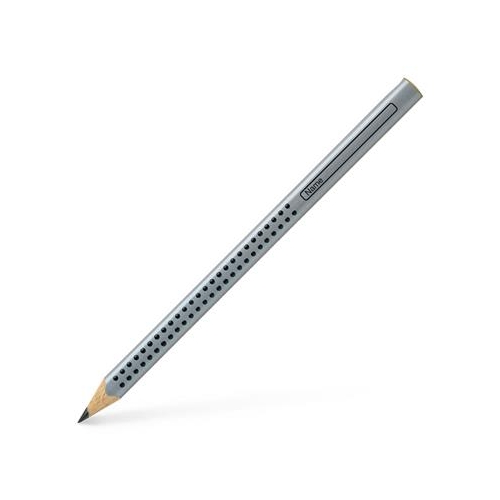 Ołówek Faber Castell 2B Jumbo Grip Srebrny