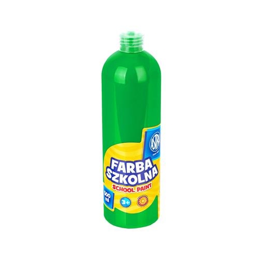 Farba plakatowa szkolna 500ml Zieleń jasna 79804-14299