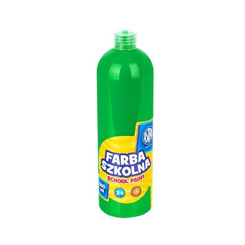 Farba plakatowa szkolna 500ml Zieleń jasna 79804-14299