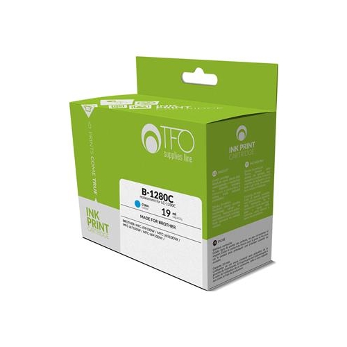 Tusz TFO Brother XL LC-1280 B-1280C Cyan 19ml -14614