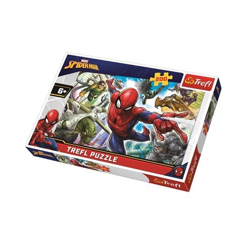 Puzzle TREFL 200 Bohater Spiderman 13235