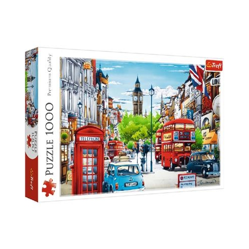 Puzzle TREFL 1000 Ulica Londynu