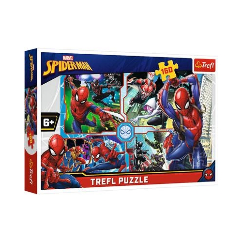 Puzzle TREFL 160 Spiderman na ratunek