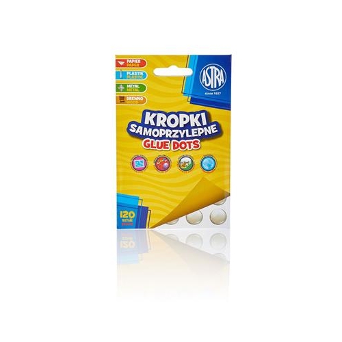 Kropki kleju samoprzylepne Astra Glue Dots 120szt-16444