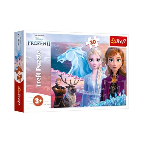 Puzzle TREFL 30 Frozen 2 Odwaga sióstr