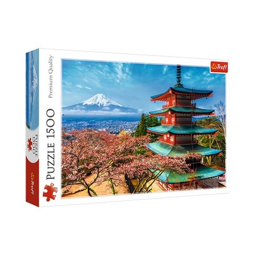 Puzzle TREFL 1500 Góra Fudżi