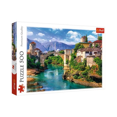 Puzzle TREFL 500 Stary Most w Mostarze 37333