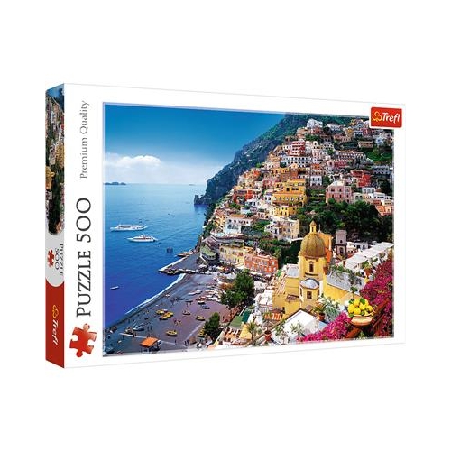 Puzzle TREFL 500 Wybrzeże Amalfickie Włochy 37145-16921