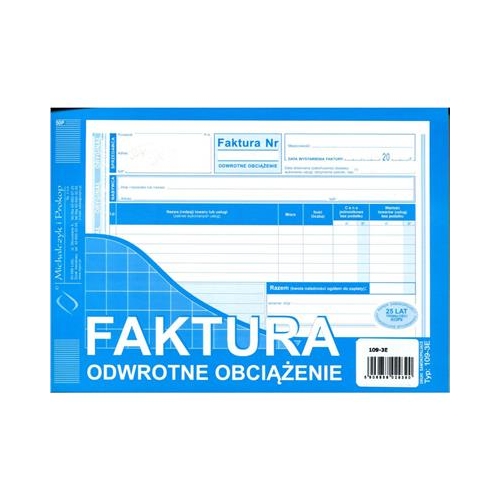 Druk MiP Faktura Odwrotne Obciążenie 109-3E-17771