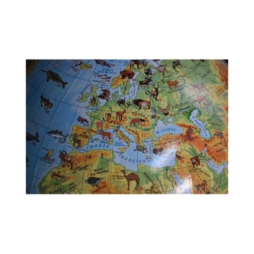 Globus zoologiczny z opisem 220 0416-17779