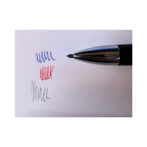 Długopis nauczyciela biały Toma 2 kolory + ołówek-18367