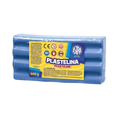 Plastelina ASTRA 500g NIEBIESKA-18587