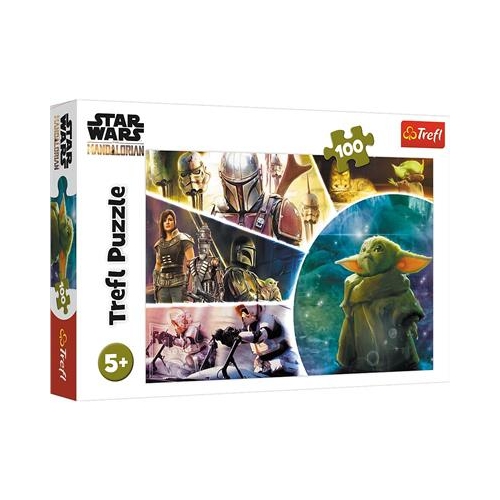 Puzzle TREFL 100 Baby Yoda Mandalorian 16413-20001