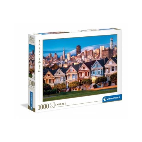 Puzzle Clementoni 1000 Malowane domki