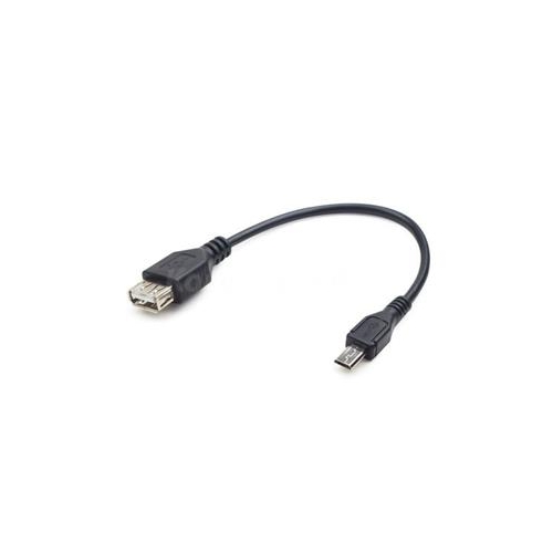 Kabel USB Gembird microUSB >USB 0,15m OTG długi wt-21733