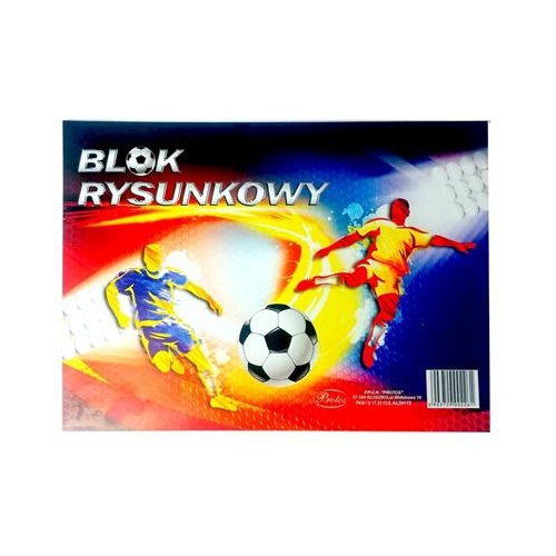 Blok rysunkowy A4 BIAŁY PROTOS 7617-21766