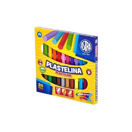 Plastelina ASTRA 24 kolorów-21799