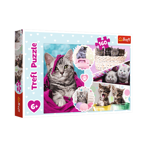Puzzle TREFL 160 Urocze kotki