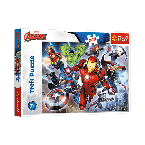 Puzzle TREFL 200 Waleczni Avengersi