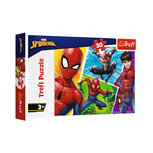 Puzzle TREFL 30 Spiderman i Miguel-22871