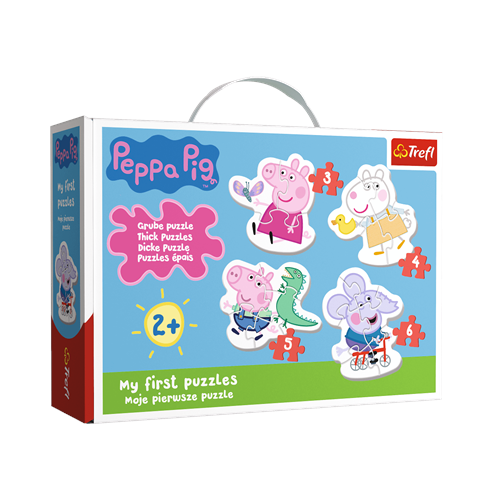 Puzzle TREFL Baby Urocza Świnka Peppa