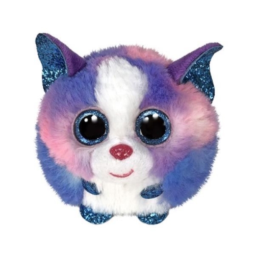 Maskotka Ty Puffies 7cm Kolorowy Husky Cleo