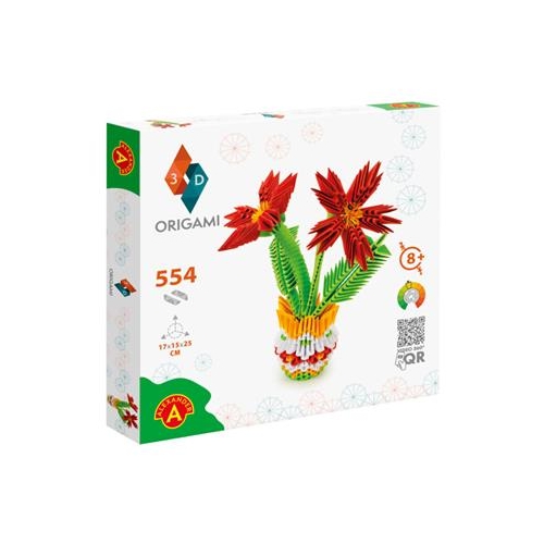 Origami 3D 554 el. Alexander Kwiaty w doniczce-23587