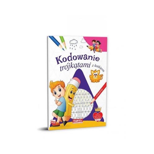 Kodowanie trójkątami z kotkiem Martel-24773