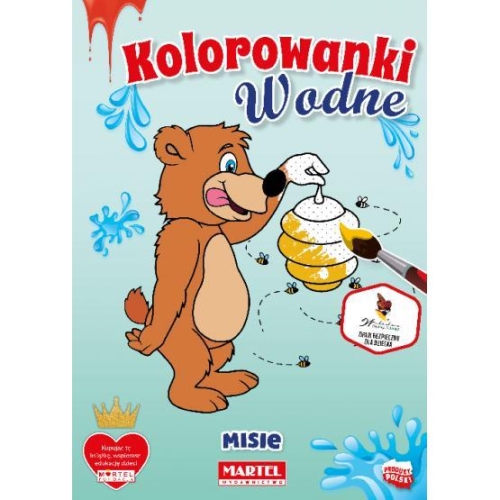 Kolorowanka wodna Misie Martel-24911