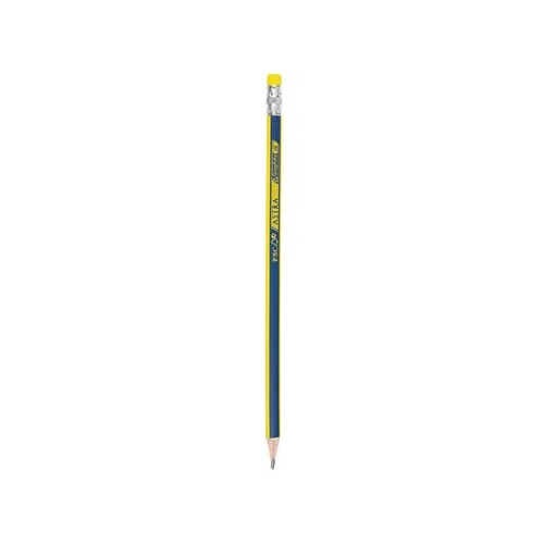 Ołówek z gumką trójkątny Astra 2B